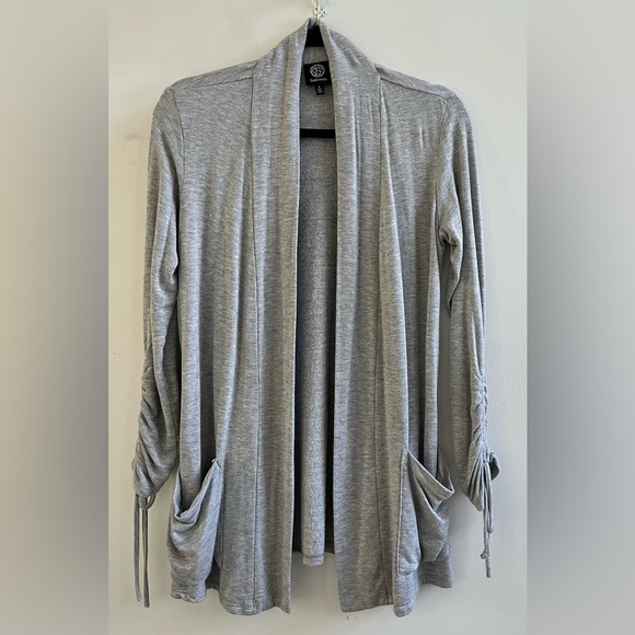 bobeau Sweaters - ▪️Bobeau Light Gray Women's Open Front Cardigan